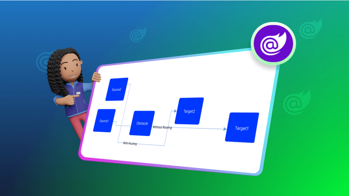 Boost Your Diagram Clarity with Line Routing in Blazor