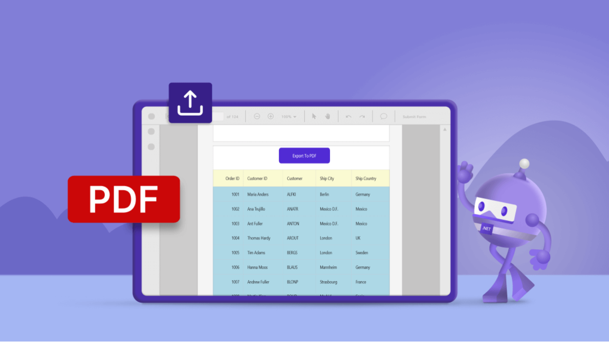 Easily Export .NET MAUI DataGrid to Specific PDF Page