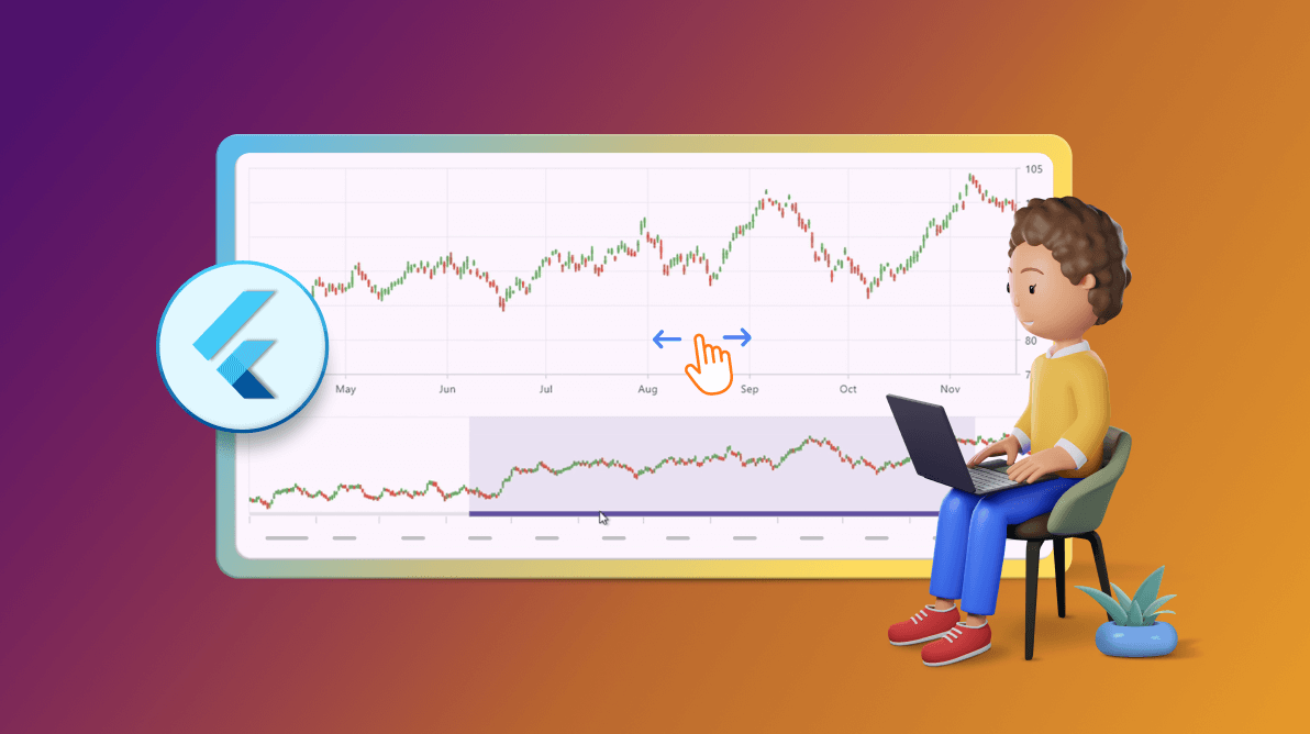 How to add a scrollbar to Syncfusion Flutter Charts