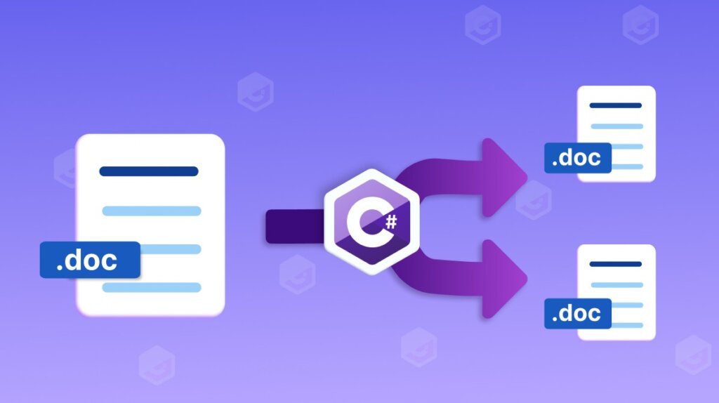 4 Simple Ways to Split Word Documents Using C#