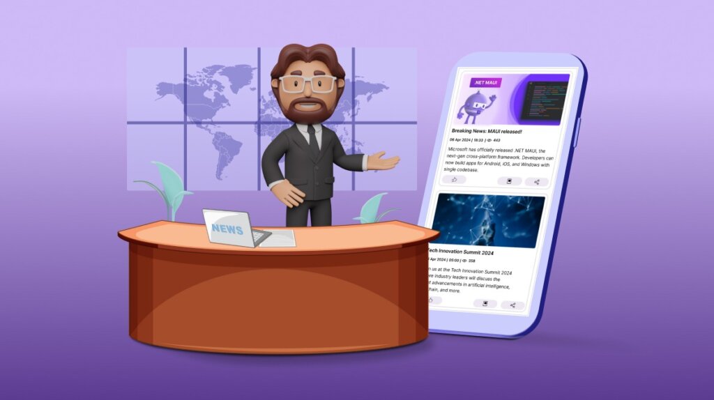 5 Simple Steps to Design a News Feed App with .NET MAUI ListView 
