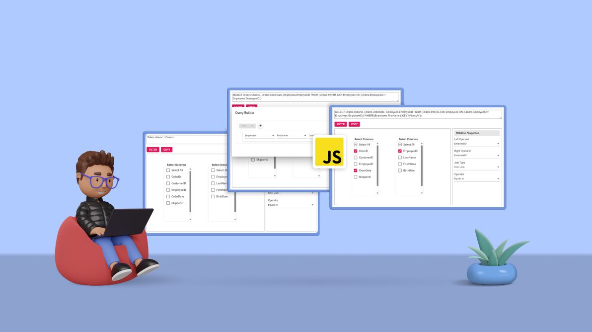 How to Join Two Tables Using JavaScript Query Builder?