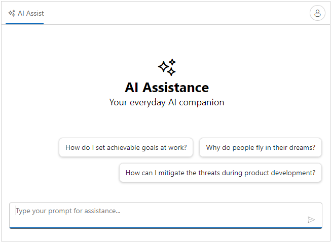 Blazor AI AssistView component