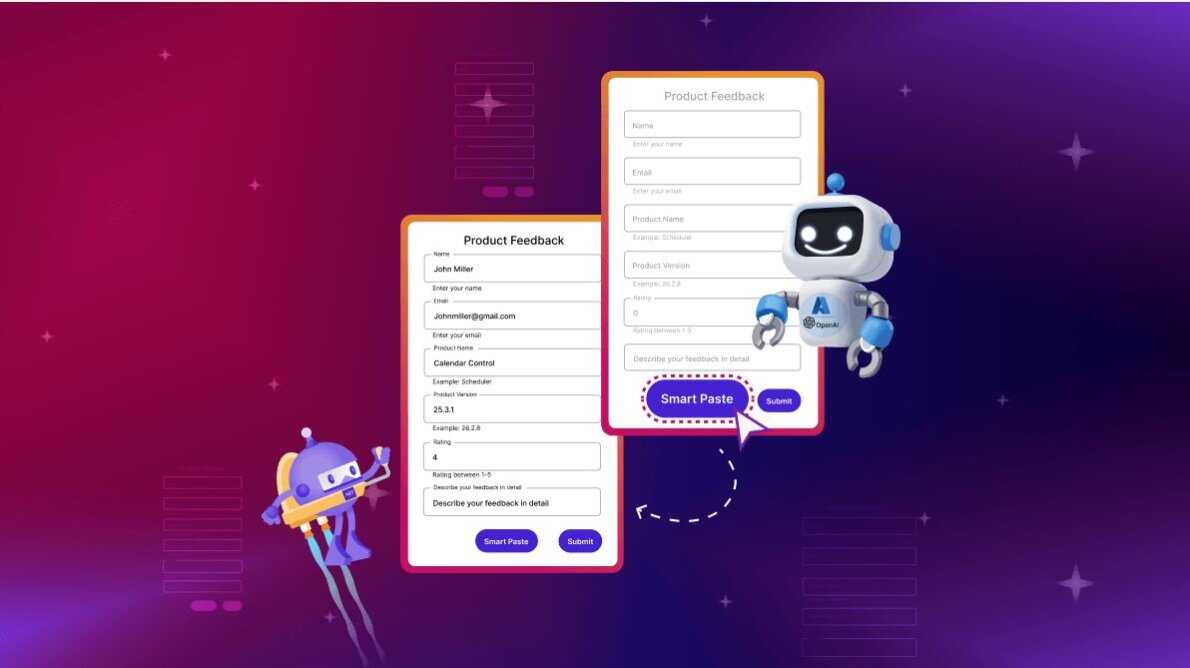 Integrating AI-Powered Smart Paste in .NET MAUI DataForm for Easy Data Entry