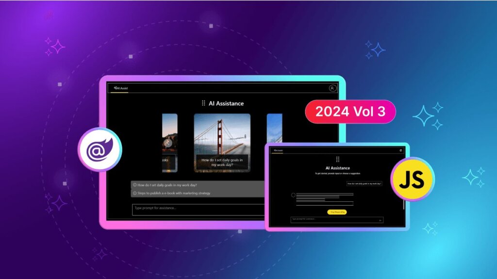 Sneak Peek 2024 Volume 3: Essential JS 2 & Blazor AI AssistView!