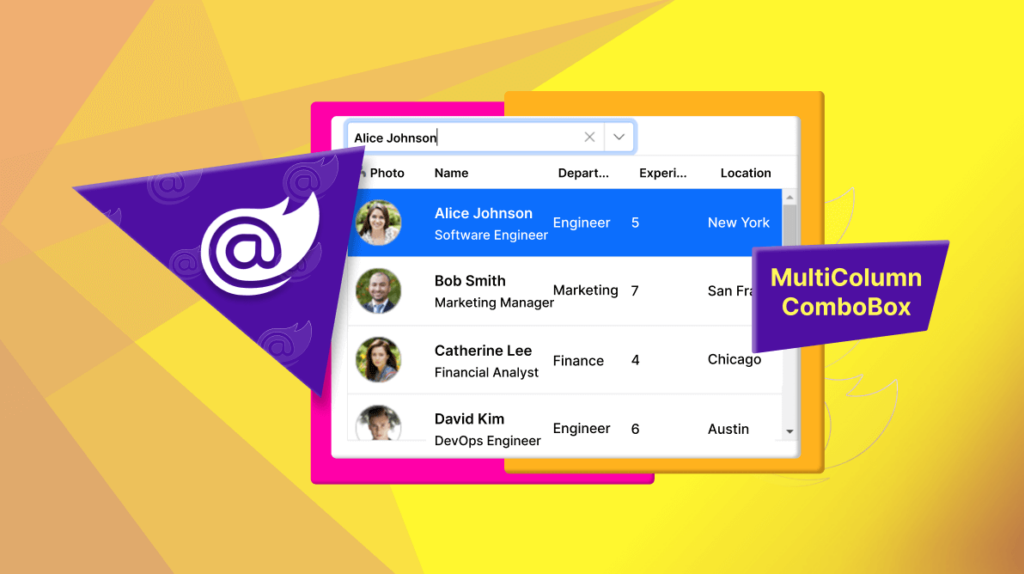 Introducing the New Blazor MultiColumn ComboBox Component