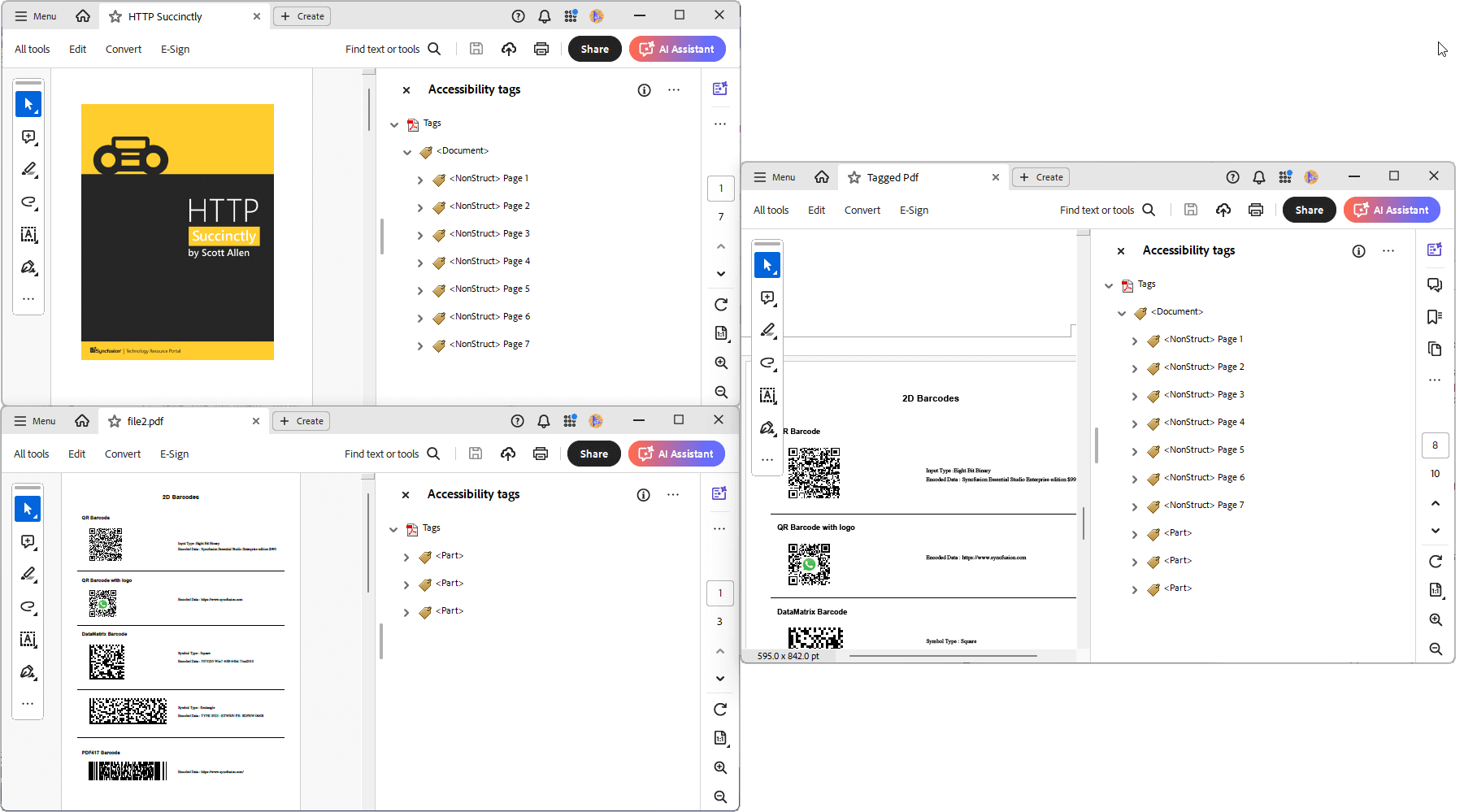 Preserving accessibility tags when merging PDF documents using C#