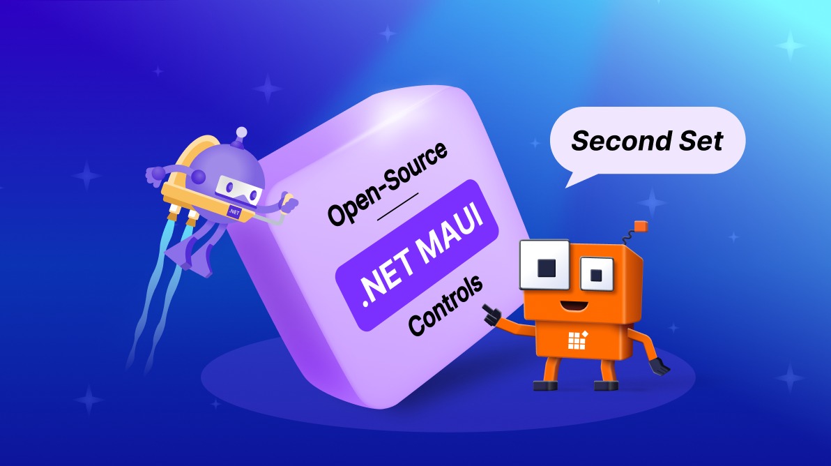 Introducing Syncfusion’s Second Set of Open-Source .NET MAUI Controls