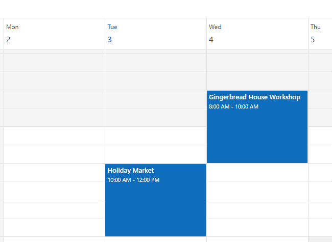 Preventing overlapping appointments in Blazor Scheduler