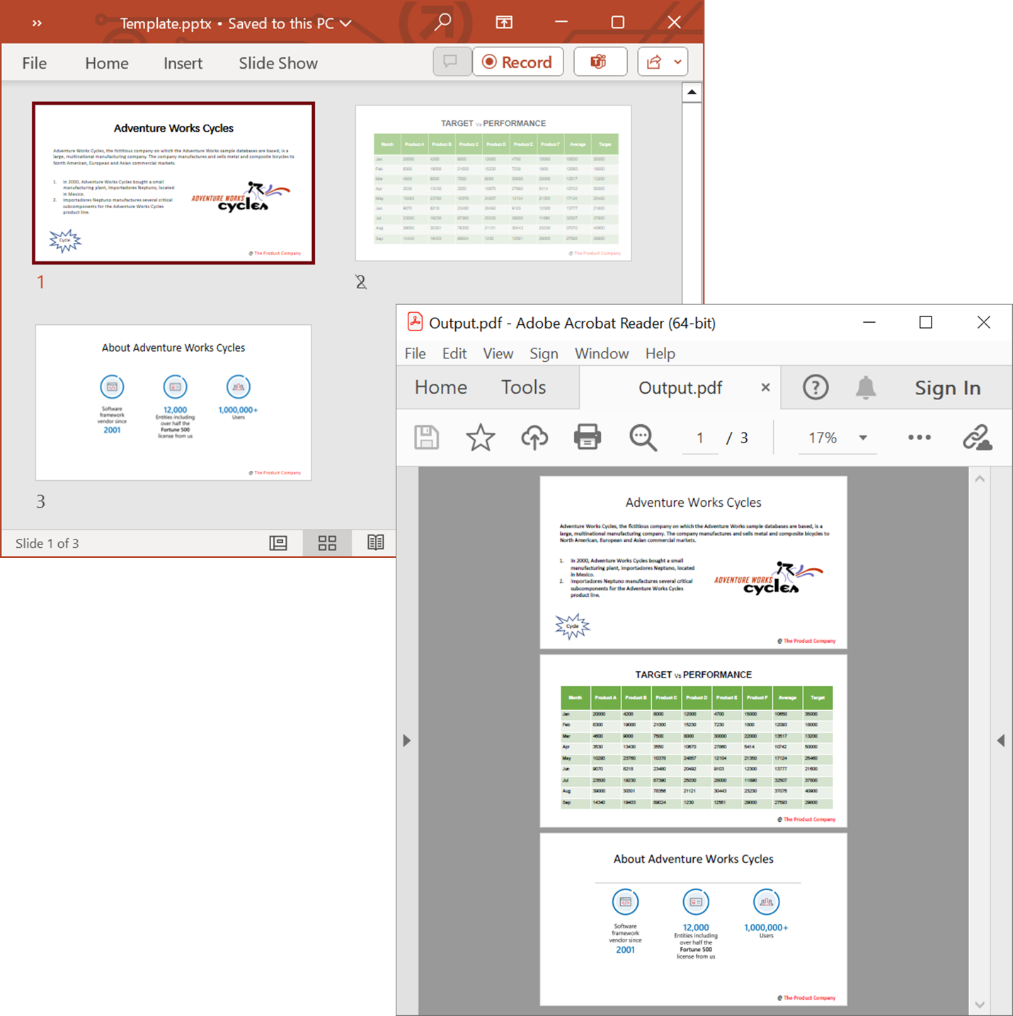 Include hidden slides in PowerPoint to PDF conversion