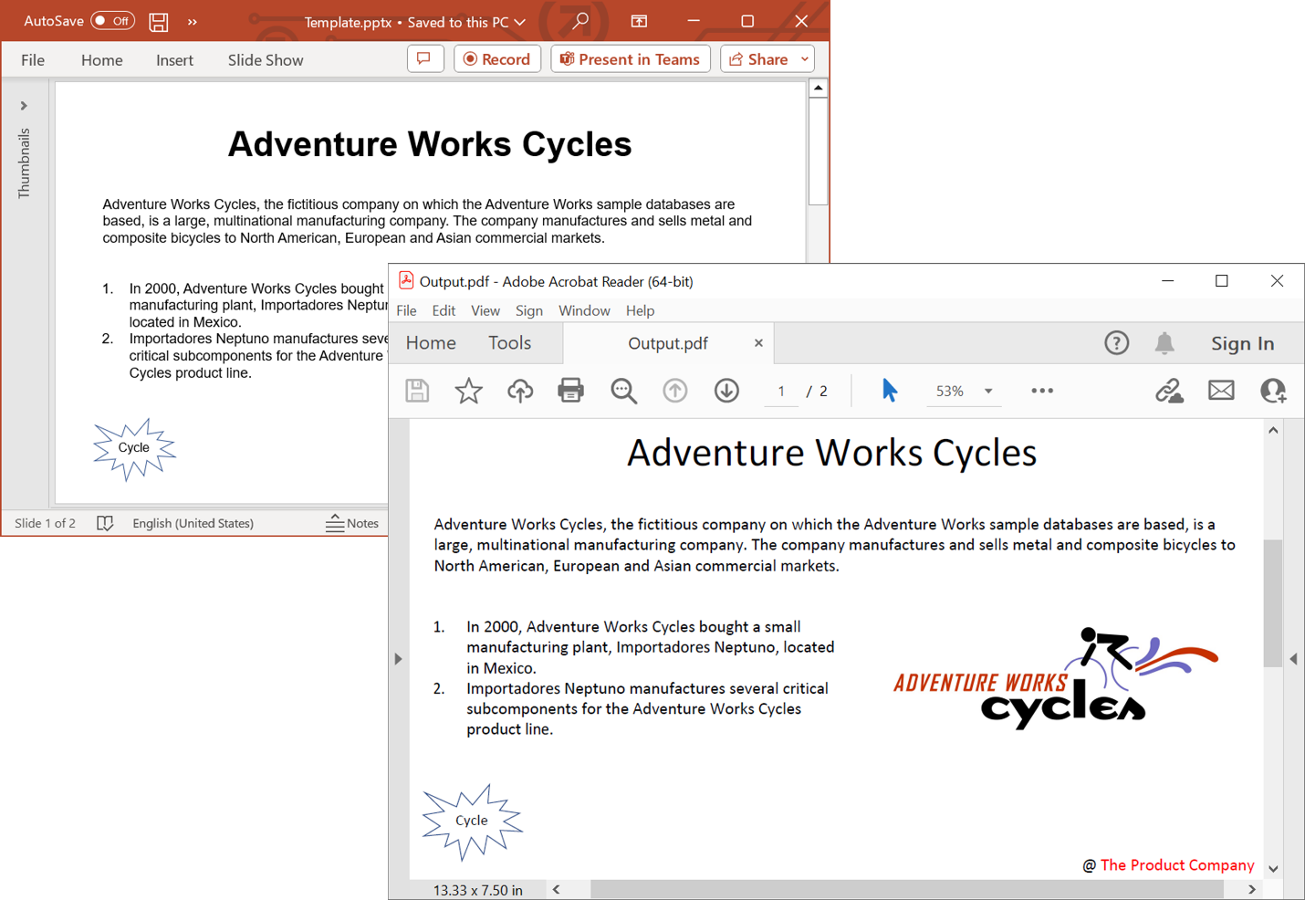 Using alternate fonts without installation in PowerPoint to PDF conversion