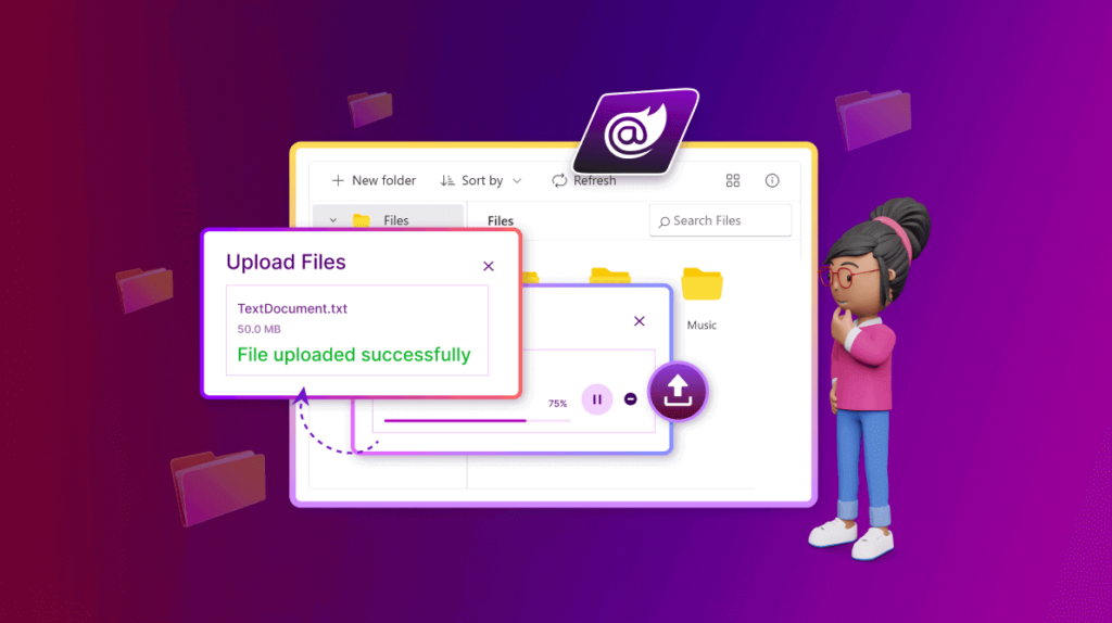 Effortlessly Manage Large File Uploads with Blazor File Manager