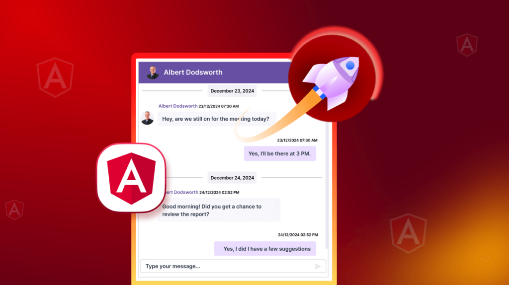 Introducing the New Angular Chat UI Component