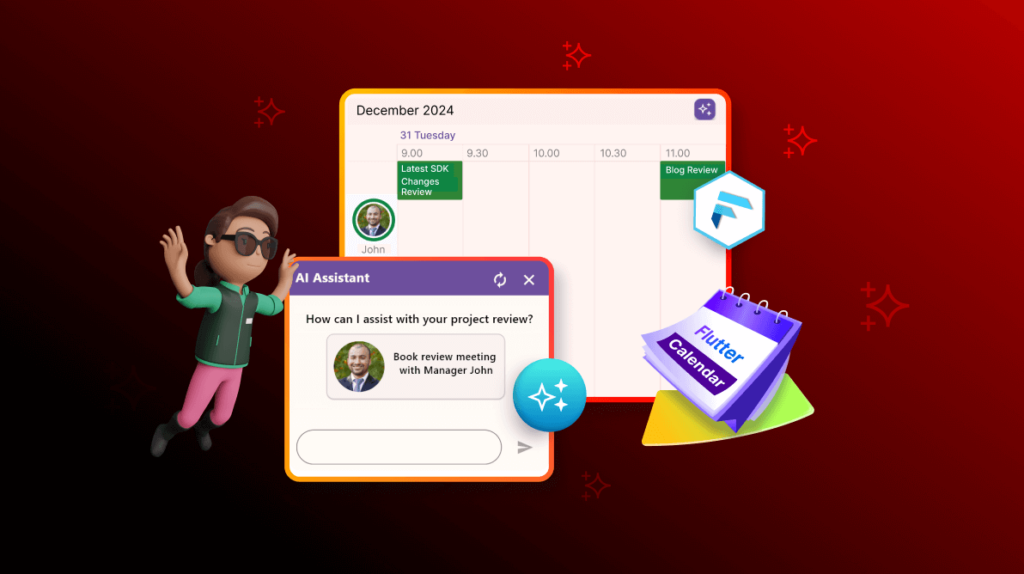 AI-Powered Flutter Calendar for Effortless Project Scheduling and Reviews