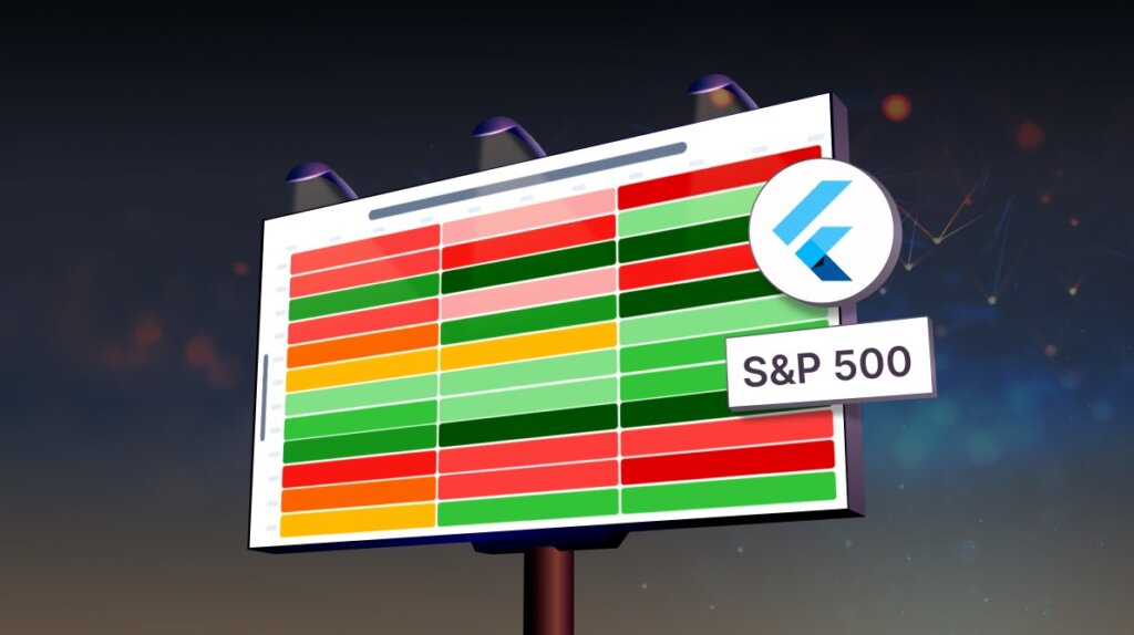 S&P 500 Returns After Rate Cuts: Visualized Using a Flutter Heatmap