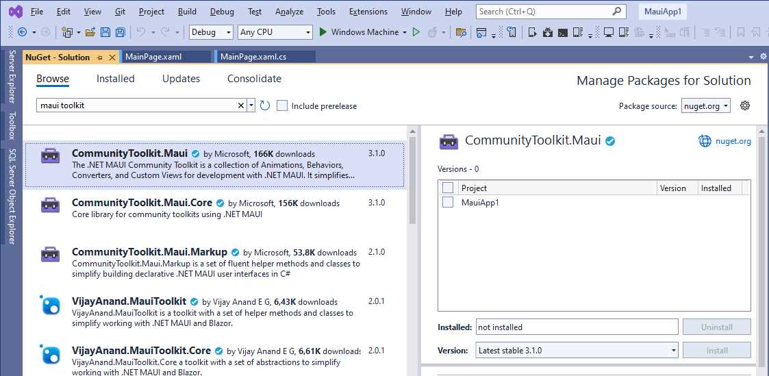 Snackbar - .NET MAUI Community Toolkit - Community Toolkits for .NET