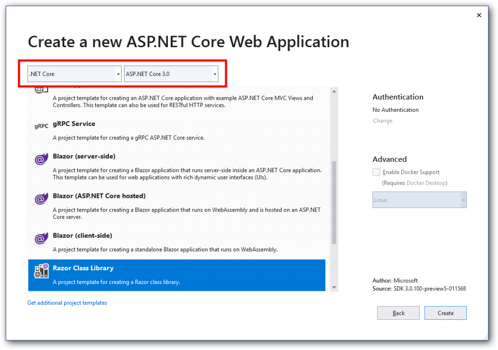 How do you include a Blazor component library?