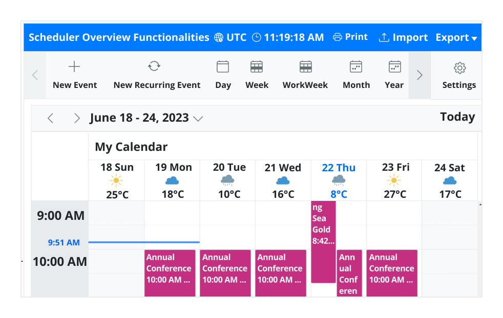 Angular Scheduler Angular Event Calendar Syncfusion