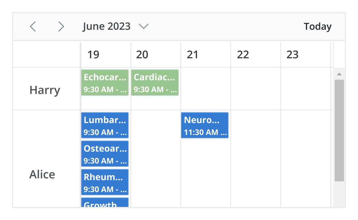 JavaScript Scheduler JS Event Calendar Syncfusion