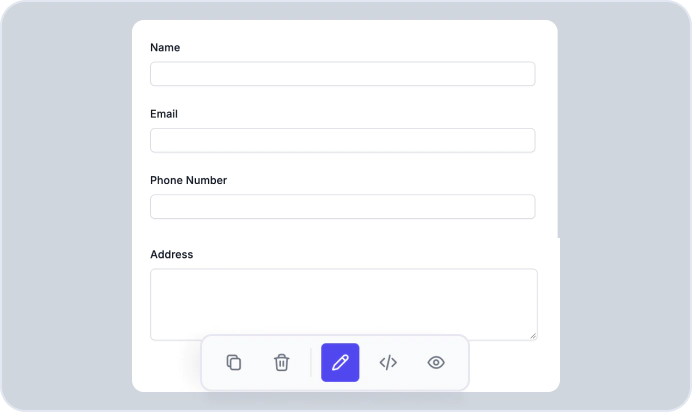 Create dynamic forms visually with the new Form Builder.