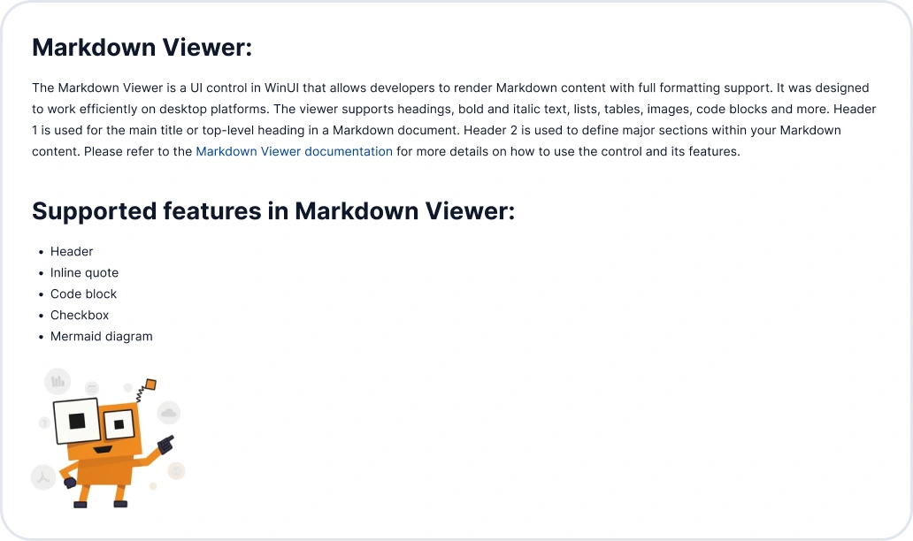 New Chart Wizard Component