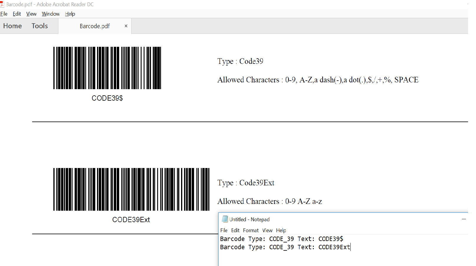 Barcode Essays