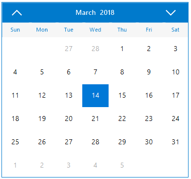 WinForms Calendar Control | Windows Forms | Syncfusion