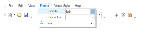 visual studio menustrip mdi window list item