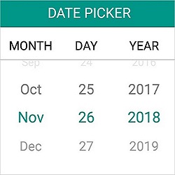 Xamarin Picker | Custom Date/DateTime Picker | Syncfusion